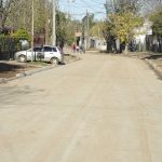 Malvinas Arg nuevo asfalto calle Herrera