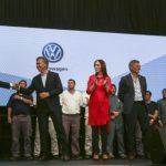 Vidal y Macri en VW