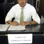 Fabián González consejal Roby