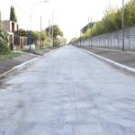 Nuevo asfalto Adolfina Storni en Nogués