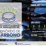monóxido de carbono en malvinas argentinas