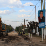 Nuevos asfaltos en Jose C Paz