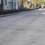 Nuevo asfalto en Adolfo Sourdeaux
