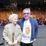 Zamora y Estela de Carlotto en festejos por 40 años de Abuelas