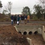 Obras hídricas en Pilar