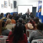 Primer encuentro de mujeres paceñas de agrupación Militancia y Lealtad
