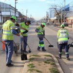 Trabajos de limpieza y mejoramiento en barrios de Jose C Paz