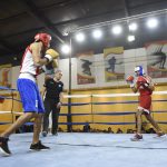 Jornada de boxeo en polideportivo de Grand Bourg