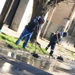Continúan las tareas de limpieza en barrios de José C Paz