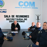 Jefes de distintas fuerzas de seguridad en Jose C Paz trabajan con operativos sorpresa