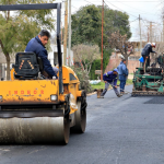 Nuevos asfaltos flexibles en Jose C Paz