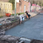 Nuevos asfaltos de hormigón en Jose C Paz