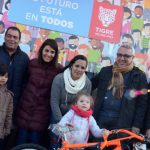 Festejos ´por el Día del Niño en plazas de Tigre. Participaron Julio y Gisela Zamora