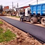 Continúan los trabajos de asfalto en calles de Escobar
