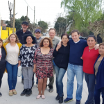 Vecinos del barrio Santa Anita agradecidos con Jaime Méndez por el nuevo pavimento