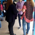 Maxi Cariglino realizó operativo documentación para alumnos de Malvinas Argentinas