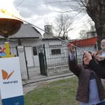 Julio Zamora inauguró red de Gas Natural