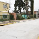 Nardini recorrió los nuevos pavimentos de Villa de Mayo