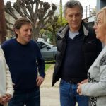 Macri, Vidal y Méndez en nuevo timbreo de Cambiemos en San Miguel