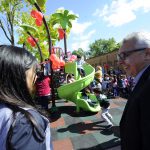 Julio Zamora inauguró juegos del Jardín de Infantes 903 en Tigre