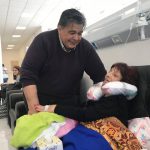 Mario Ishii visitó a las pacientes del Hospital Oncológico