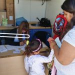 Campaña de vacunación en jardines de infantes de José C. Paz