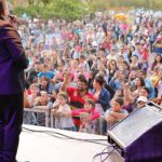 Fiesta Patronales de Lagomarsino con una multitud en Pilar