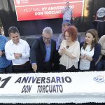 Zamora estuvo presente en los festejos por 91 aniversario de Don Torcuato