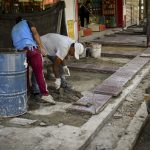 Escobar trabaja en el mejoramiento de infraestructura urbana