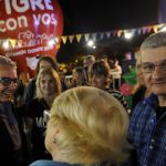 Zamora junto a los vecinos en los festejos del 91 aniversario de Don Torcuato