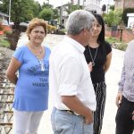 Nardini y los vecinos del barrio El Cruce por nuevos pavimentos