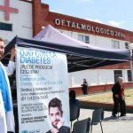 José C. Paz y su campaña de prevención de ceguera por diabetes