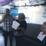 Rodolfo Pino y la entrega de certificados del área de producción municipal
