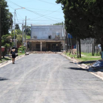 Nuevos asfaltos en José C. Paz