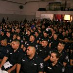 Policías de José C. Paz fueron reconocidos por Mario Ishii