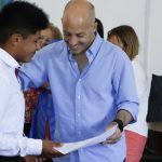 Ducoté premió a los alumnos con mejores promedios