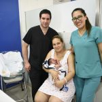Primer bebé del 2019  en Malvinas Argentinas