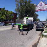 Trabajos de limpieza en barrios de José C Paz