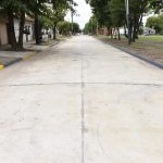Nuevo asfalto en Villa de Mayo