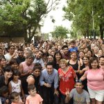 Nardini inauguró nuevo asfalto en Villa de Mayo