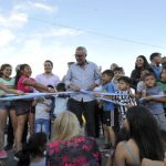 Julio Zamora inauguró la plaza N 25