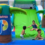 Miles de chicos disfrutaron del Parque Acuático en Pilar