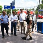 Sujarchuk y Burzaco recorrieron las calles de Escobar