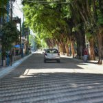 Repavimentación de la calle Colón en Escobar