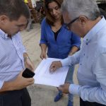 Julio Zamora supervisó el avance de obra del nuevo hospital de diagnóstico en Benavidez