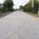 Nuevo pavimento de la calle El Salvador de Tortuguitas