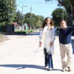 Vidal y Méndez recorrieron asfalta de la calle Tres Marías
