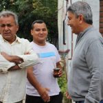 Ramón Vera y los vecinos d Moreno que piden soluciones