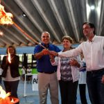 Sujarchuk inauguró las olimpíadas para adultos mayores