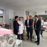 Ezequiel Pazos recorrió las mejoras del Hospital Mercante